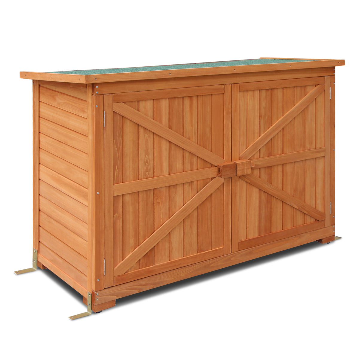 MCombo Tuinkast Outdoor-kast Gereedschapskast Houten schuur 1280