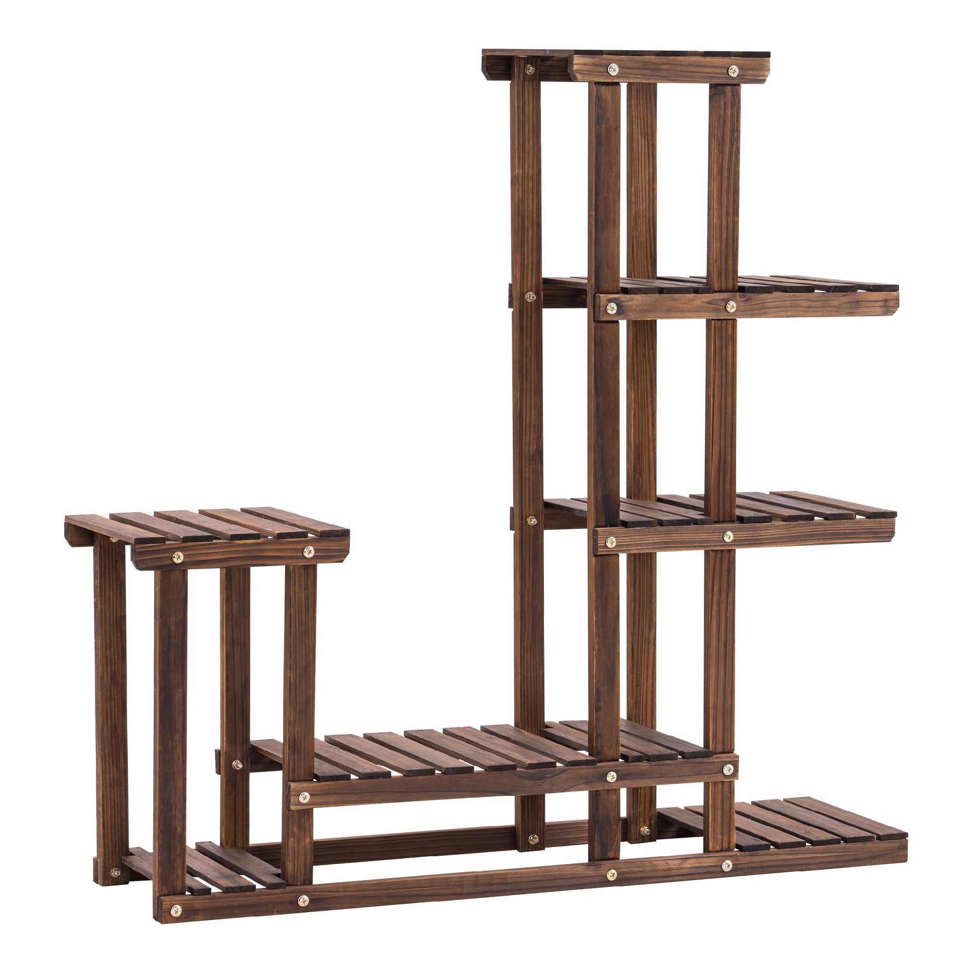 MCombo plant shelf, flower shelf, flower stand, wooden shelf, multi-tier 0443