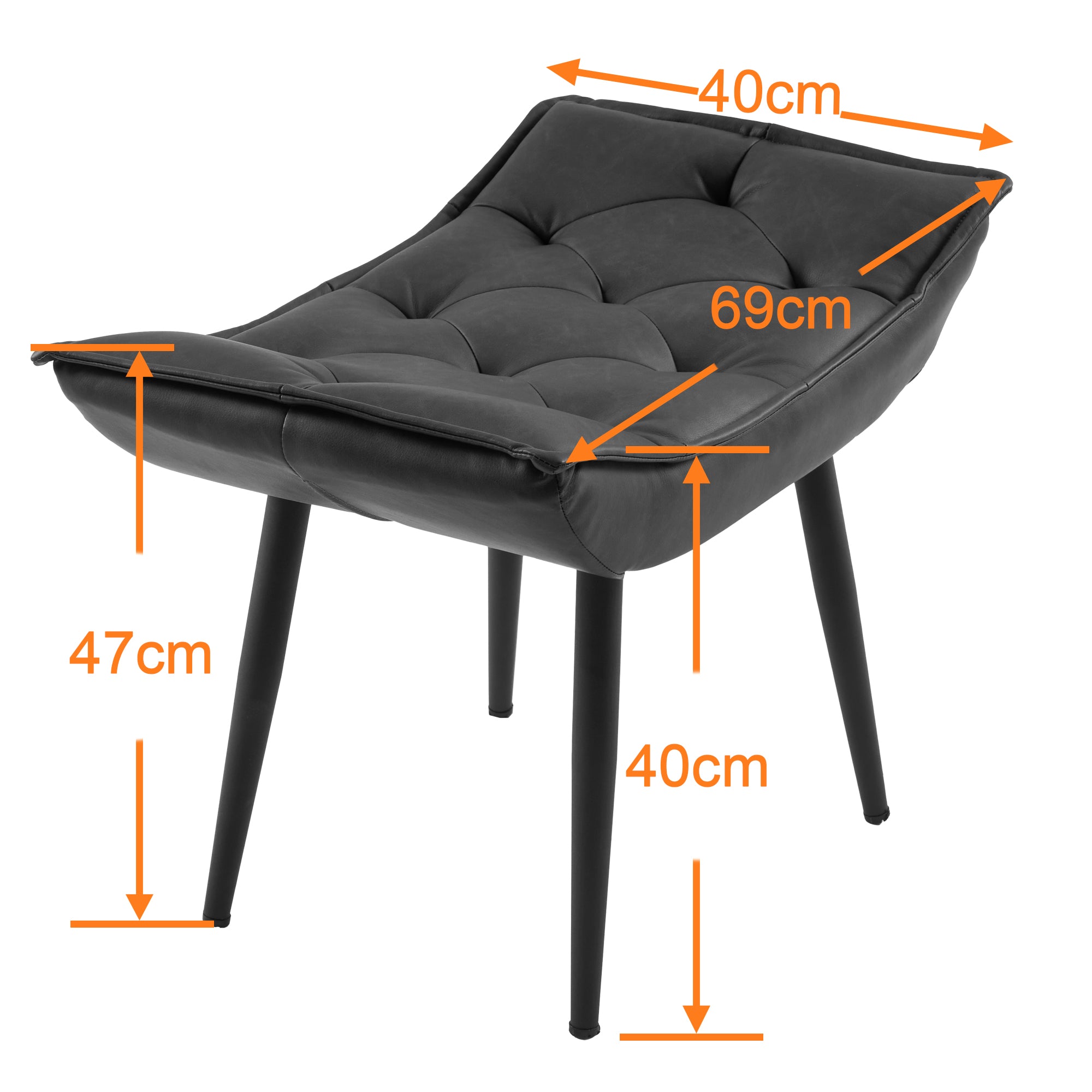 MCombo Relaxfauteuil Fernsehsessel Fauteuil Mikrofaser 4778, 4779, met / zonder Hocker