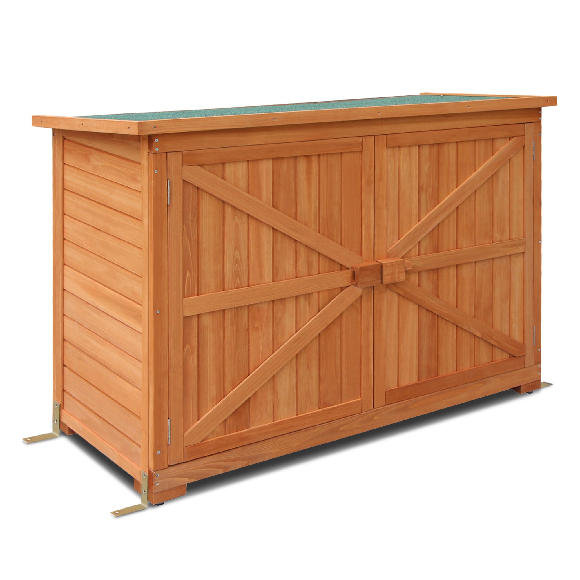 MCombo Armadio da giardino per esterni – Armadio portautensili / Casetta in legno per attrezzi 1280