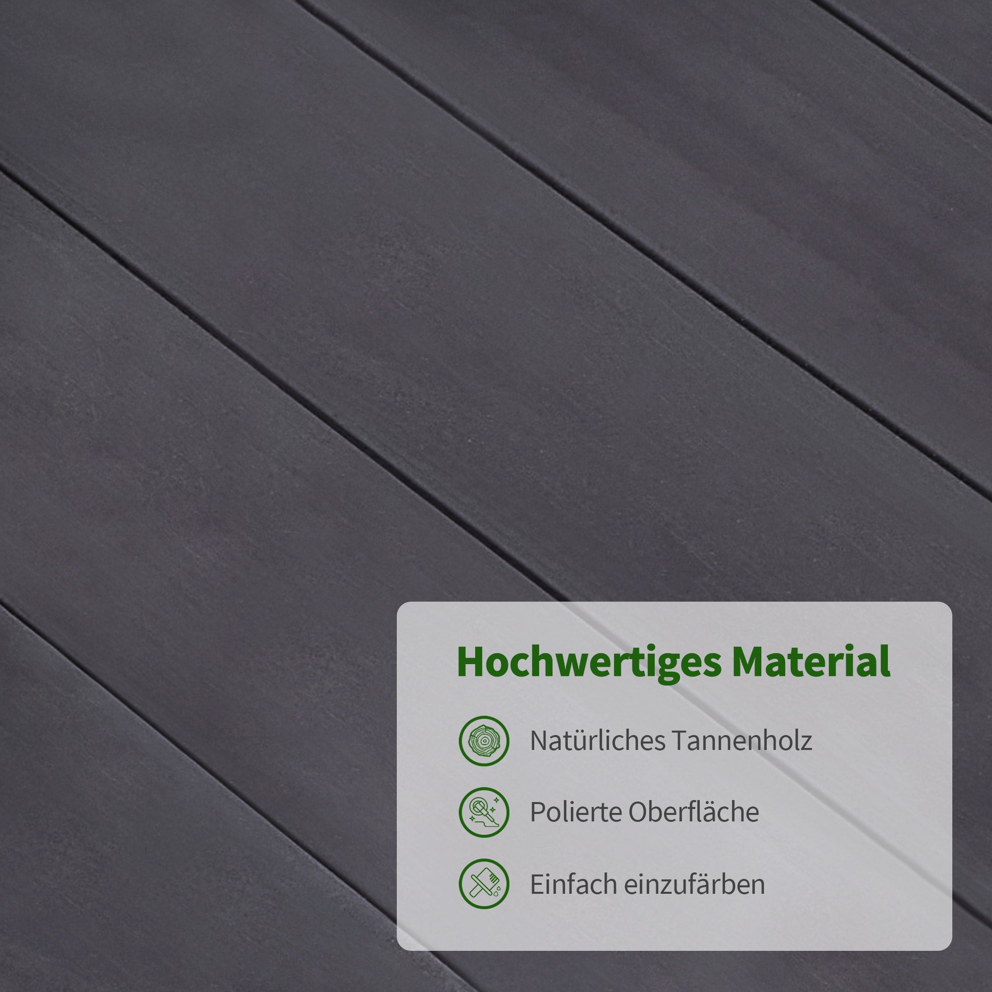 M MCombo Pflanztisch met lade, opbergruimte, verzinkte werkblad & kast, weerbestendige tuintafel met 3 haken, bloementafel van massief hout voor tuin, balkon & terras, 48 x 112 x 126 cm, 0440