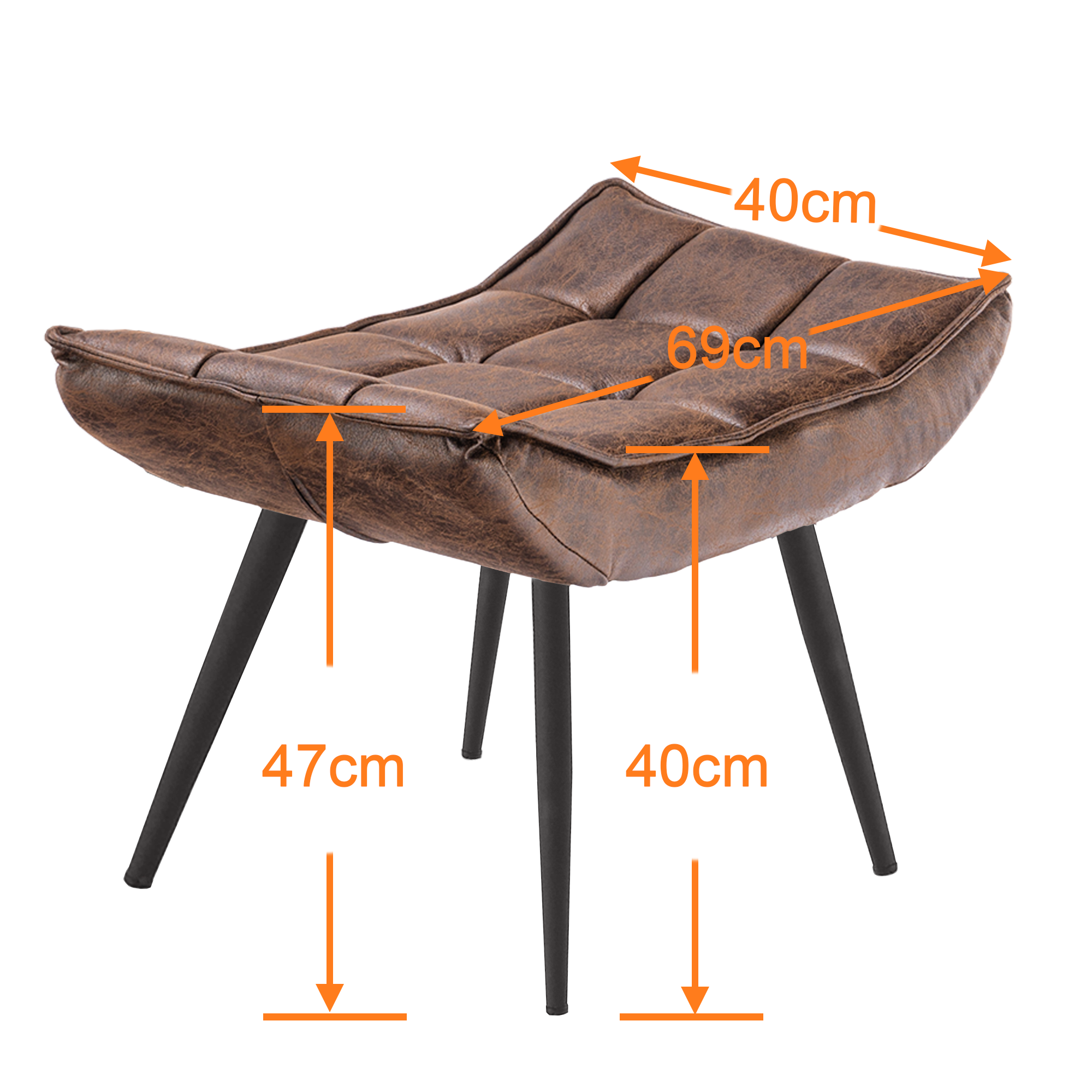 MCombo Poltrona relax / Poltrona TV / Poltrona (microfibra) 4778, 4779 – con / senza poggiapiedi