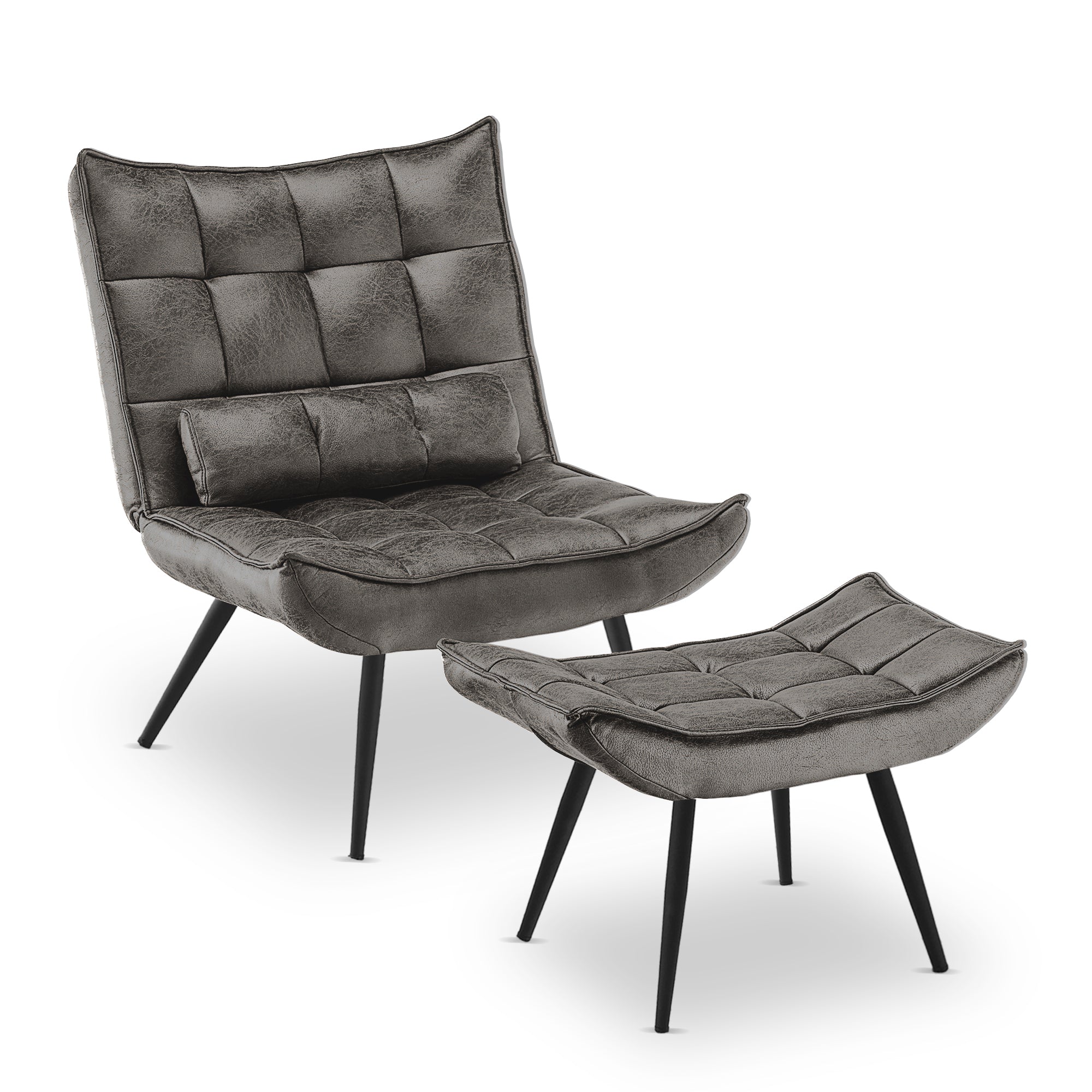MCombo Poltrona relax / Poltrona TV / Poltrona (microfibra) 4778, 4779 – con / senza poggiapiedi