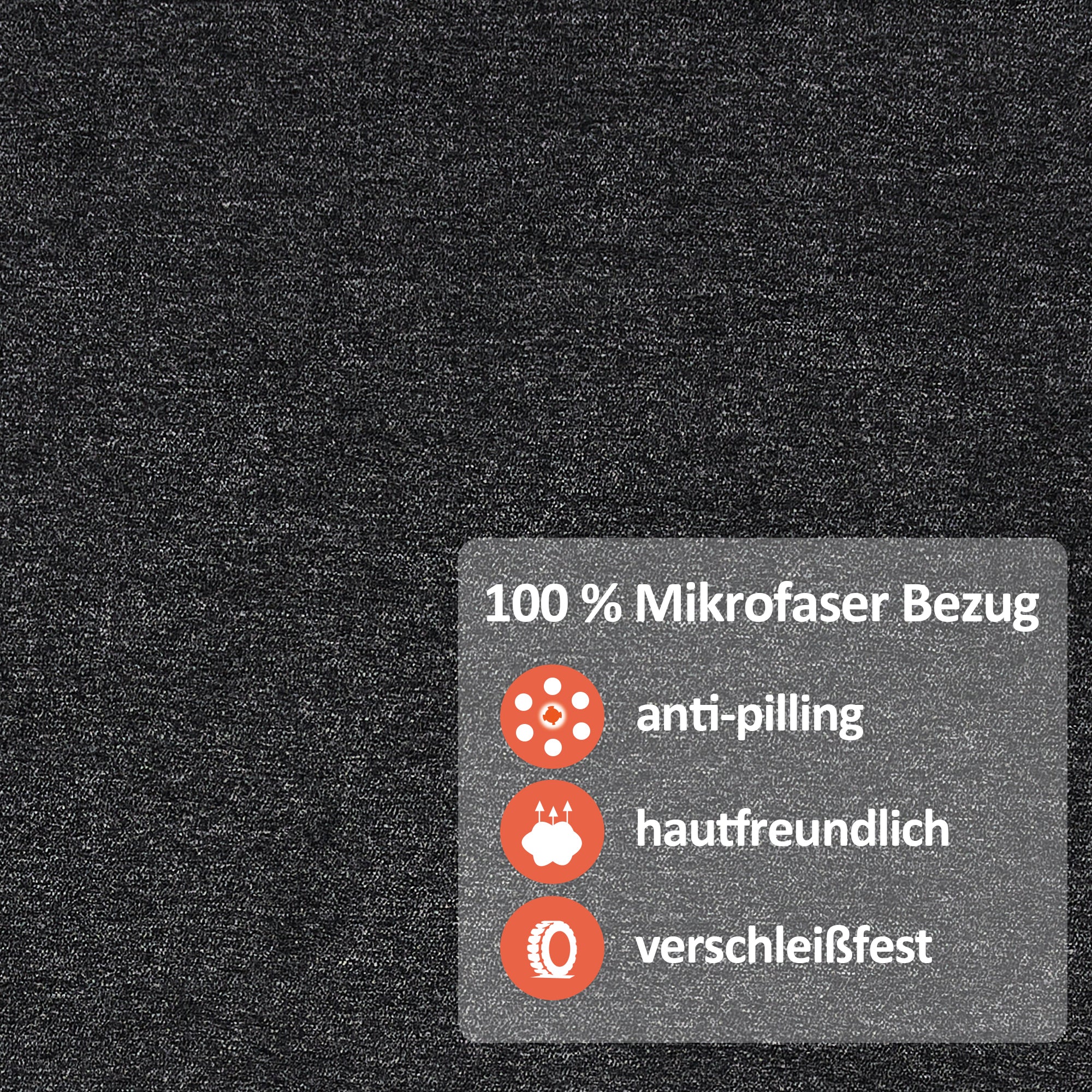 M MCombo Relaxsessel met opstaahulp & ligfunctie 7190, elektrisch verstelbare fauteuil, voor senioren woonkamer, USB, (Zwart-kunstleer / Donkergrijs-stof)