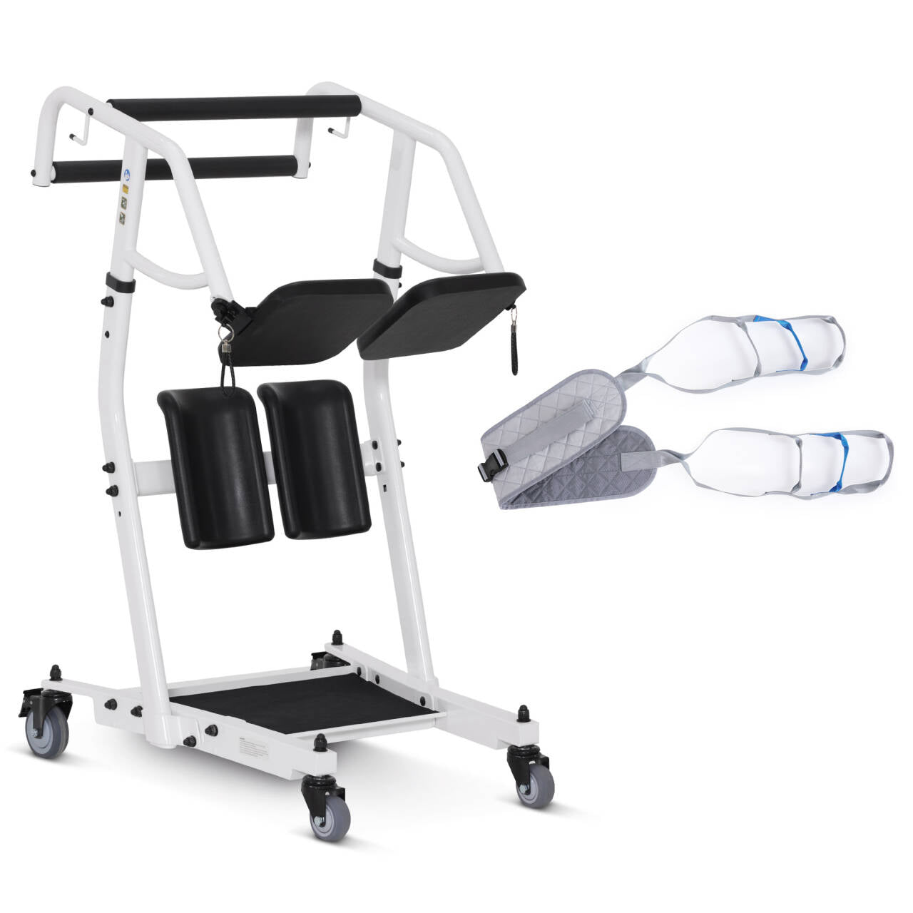 MCombo Sollevatore per pazienti, ausilio per il letto per anziani, dispositivi di assistenza e cura, ausilio per il trasferimento, 180 kg, ausilio per la deambulazione, sedia a rotelle, 86*64*118 cm, STA446/STA447