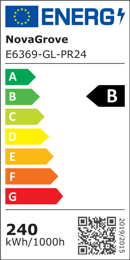 NovaGrove Lampada LED a infrarossi a spettro completo per piante, 240W, per grow box da 90x90 cm, dimmerabile e con collegamento in serie, PR24