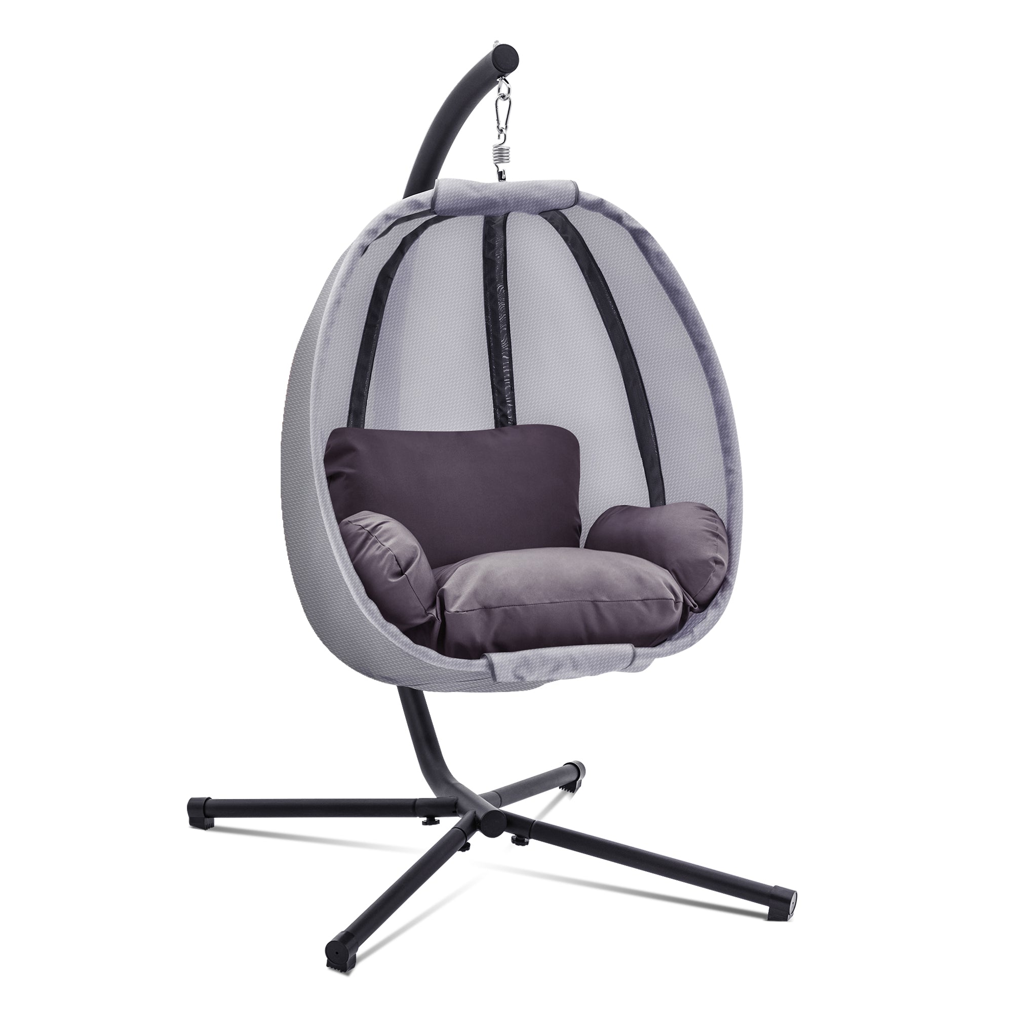 MCombo Poltrona sospesa / Poltrona a cestello con supporto e cuscino 8072