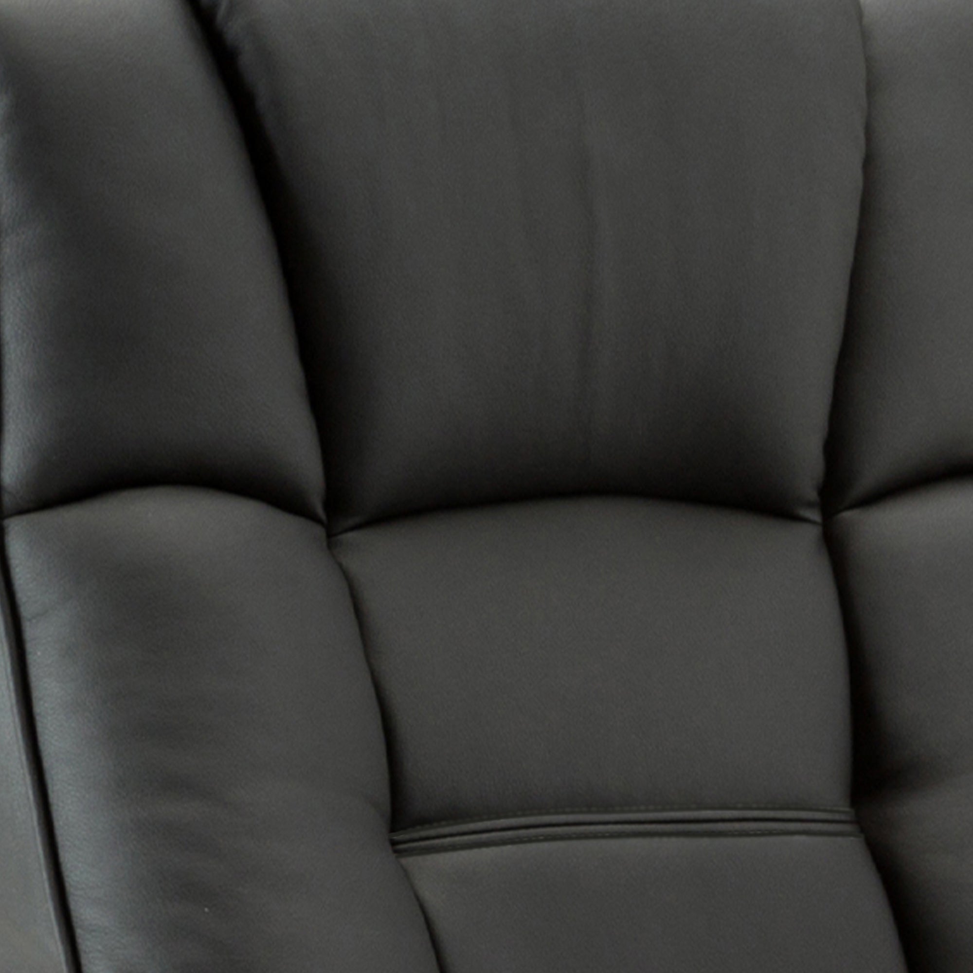 MCombo Poltrona relax con poggiapiedi, poltrona TV girevole a 360° con funzione reclinabile, poltrona TV con portata massima di 120 kg, moderna poltrona lounge per soggiorno, 9019