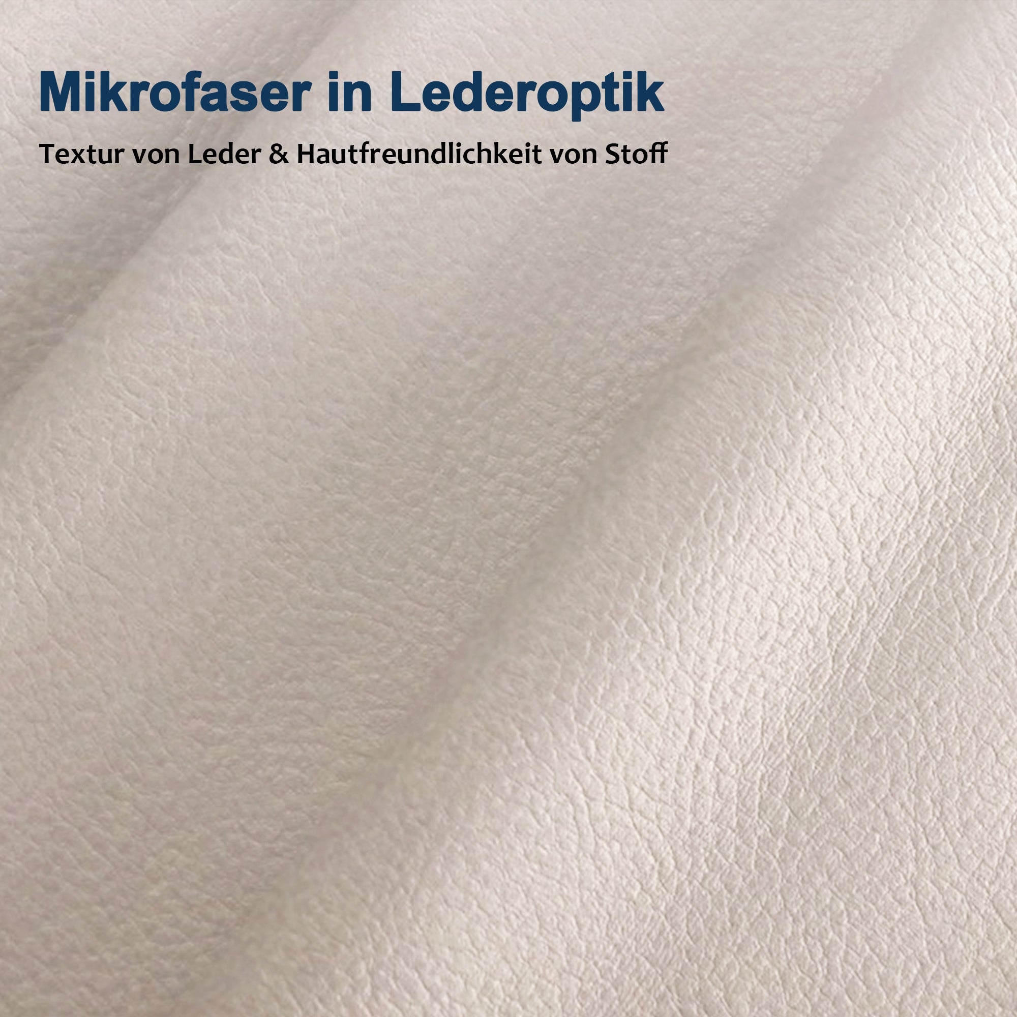 Fauteuil relax MCombo avec repose-pieds 9076, pivotant et inclinable, fauteuil TV moderne pour salon, avec coussin et poche latérale, microfibre/tissu, 140 x 92 x 111 cm