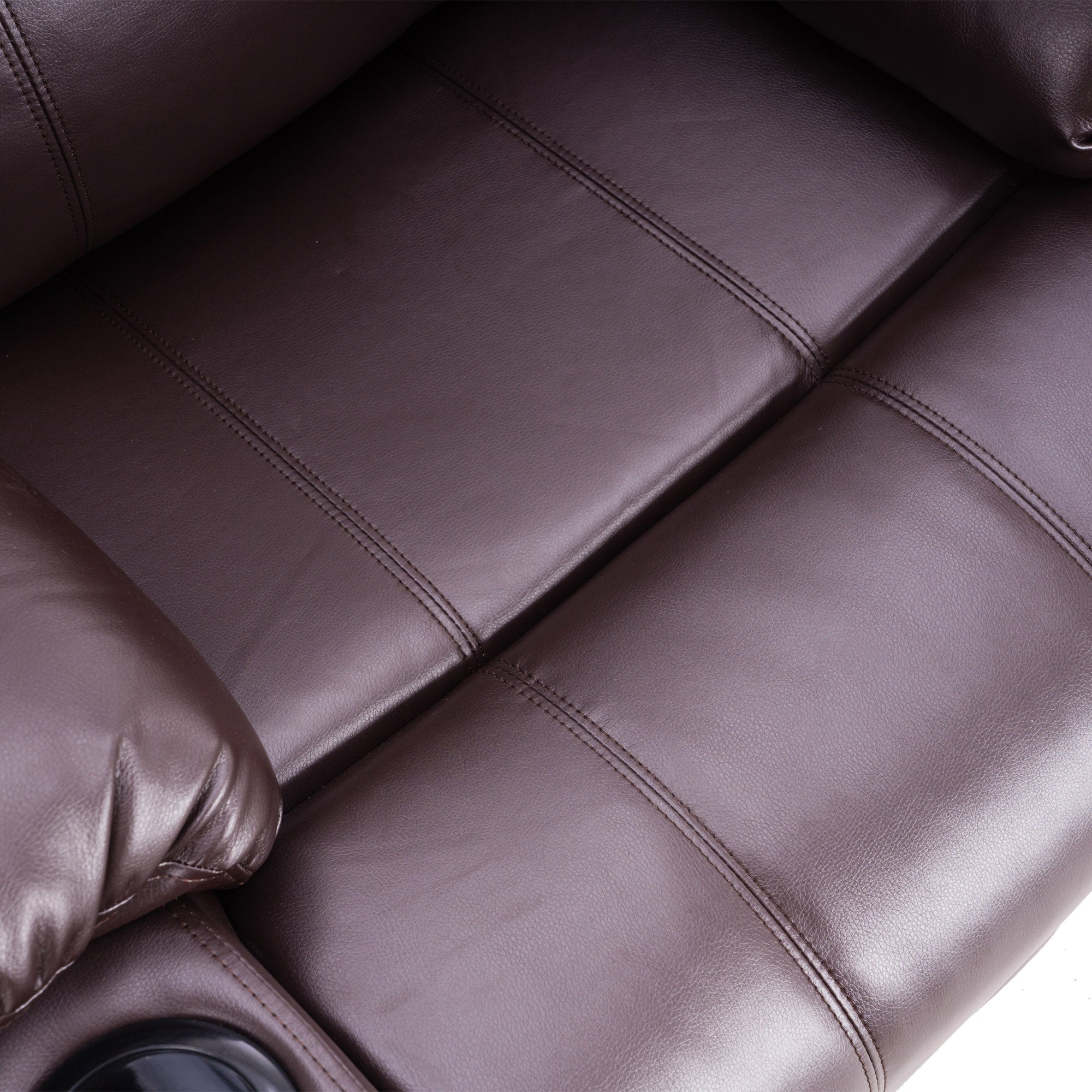 MCombo Poltrona relax elettrica, poltrona massaggiante, poltrona TV, funzione reclinabile, vibrazione, riscaldamento 7061